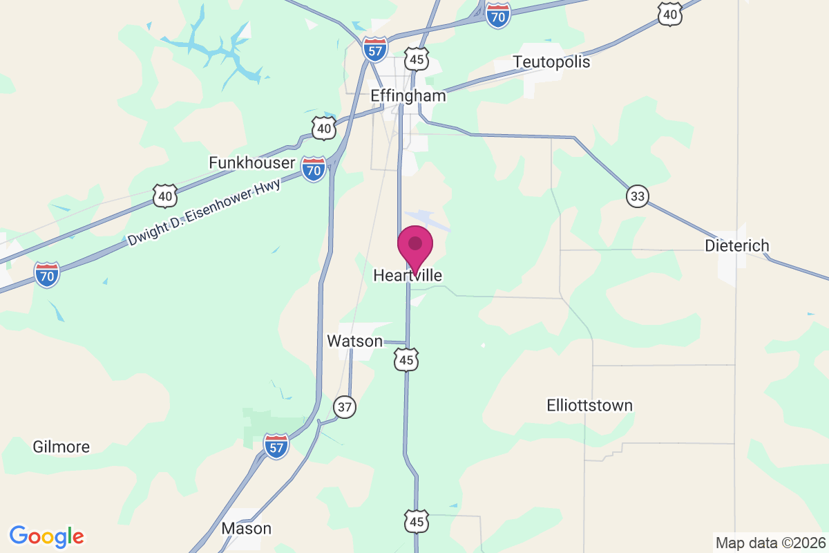 Heartville map