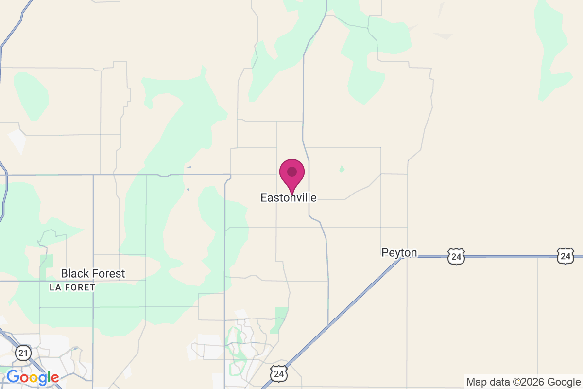 Eastonville map
