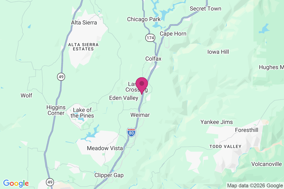 Lander Crossing map