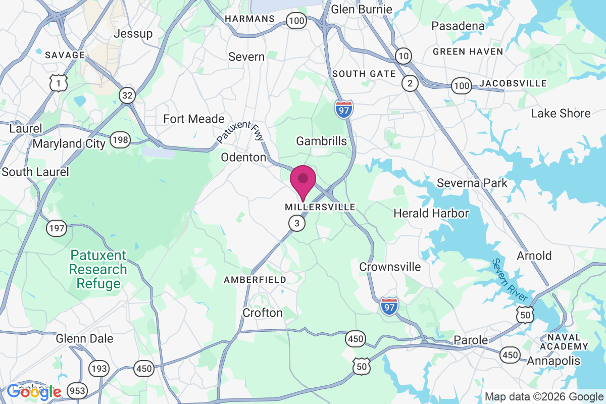 Gambrills map