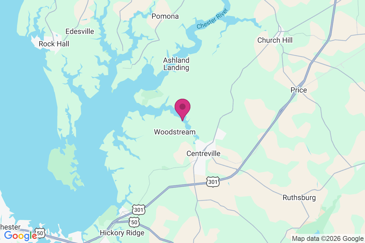 Pusey Landing map