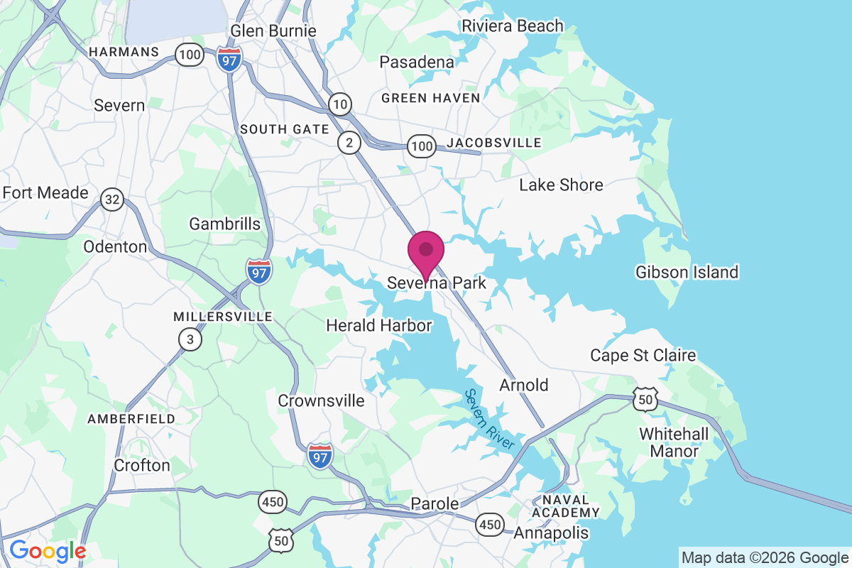 Old Severna Park map