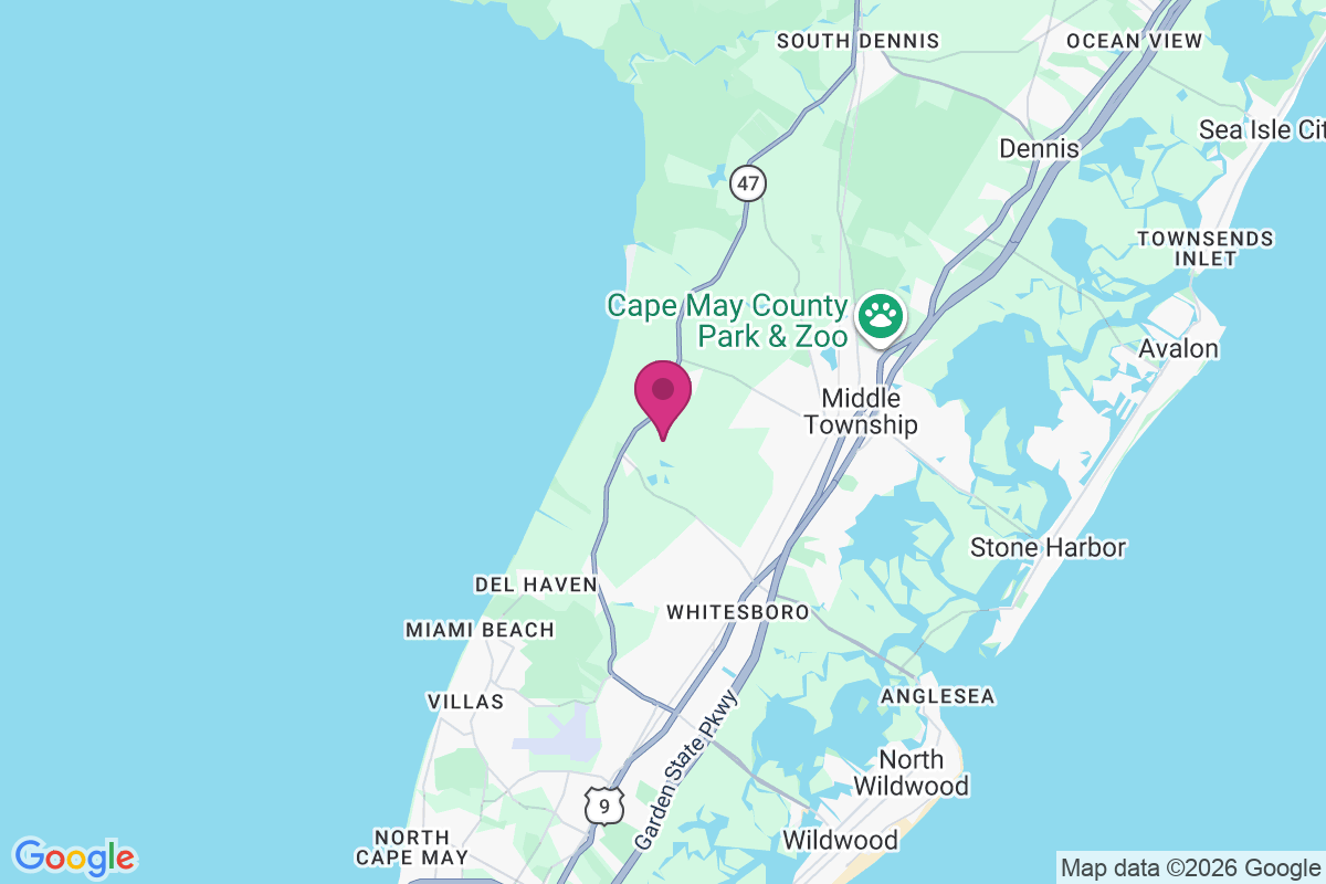 Dias Creek map