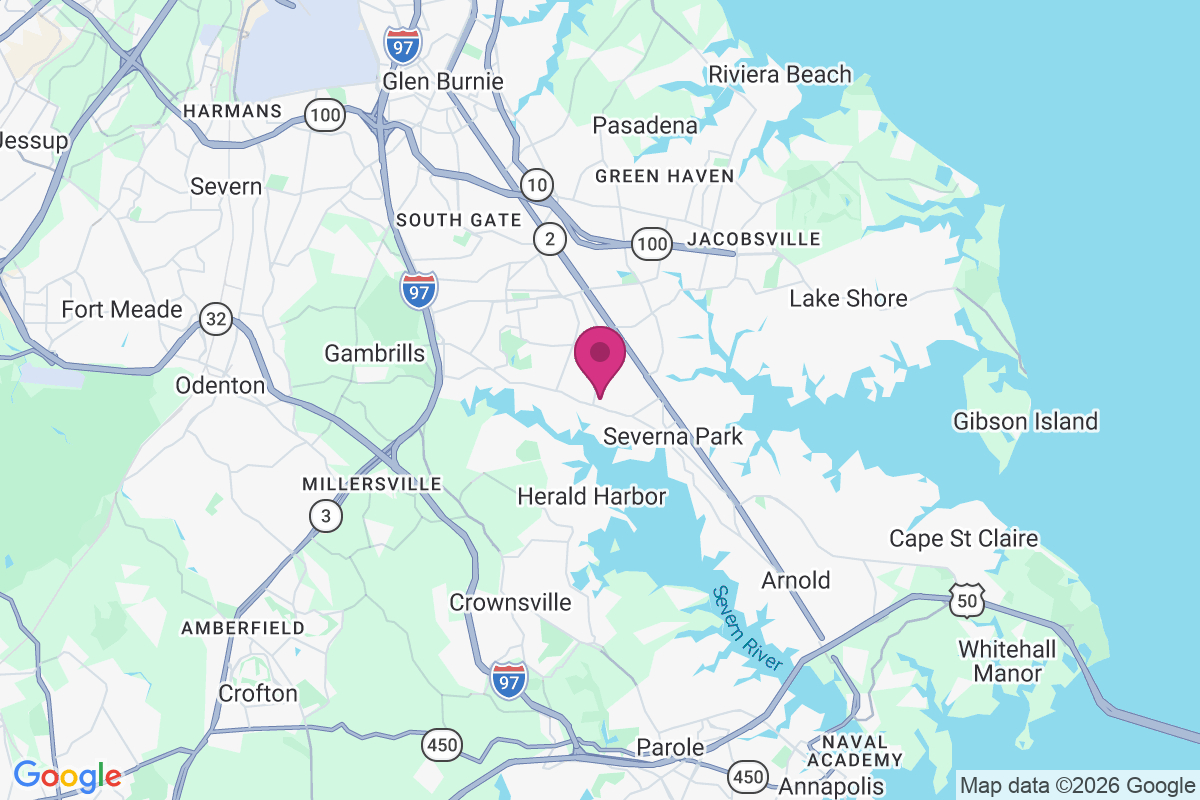 Severndale map