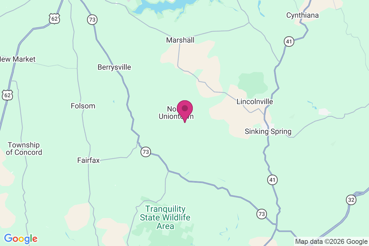 North Uniontown map