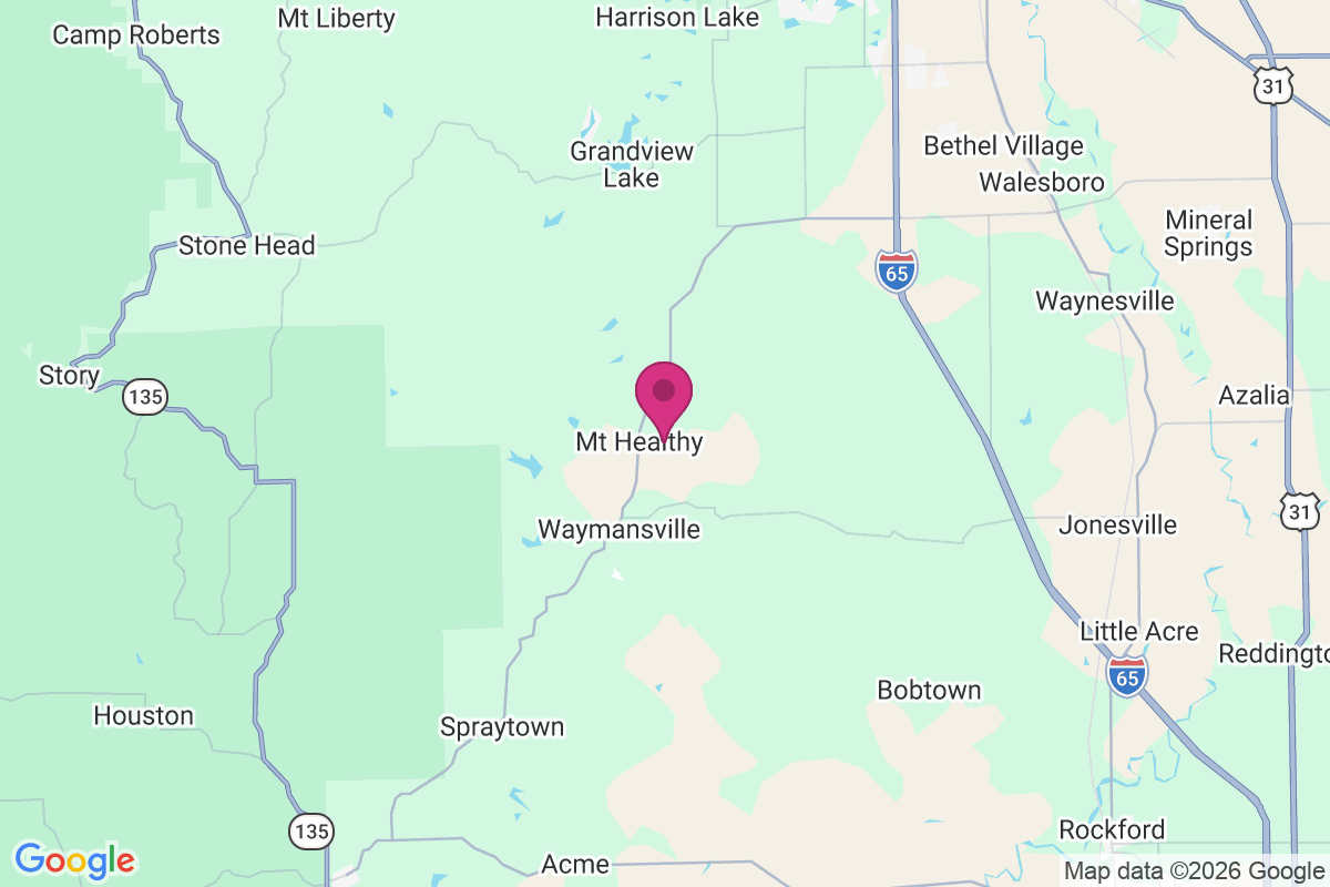 Mount Healthy map