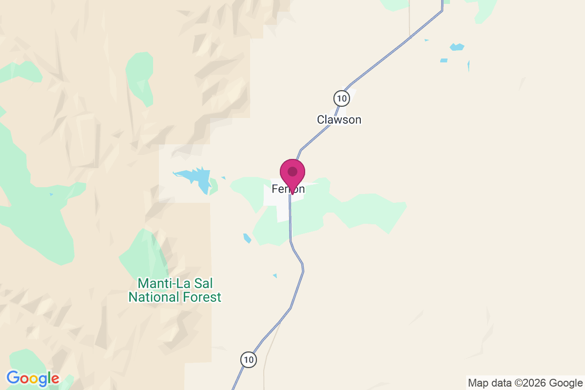 Ferron map