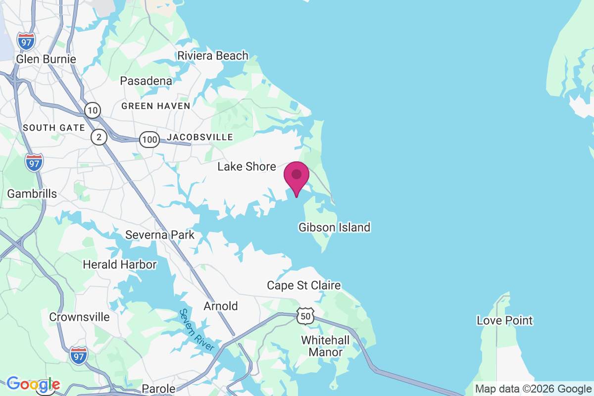 Hunters Harbor map