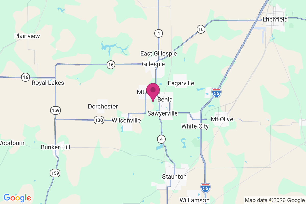 Mount Clare map