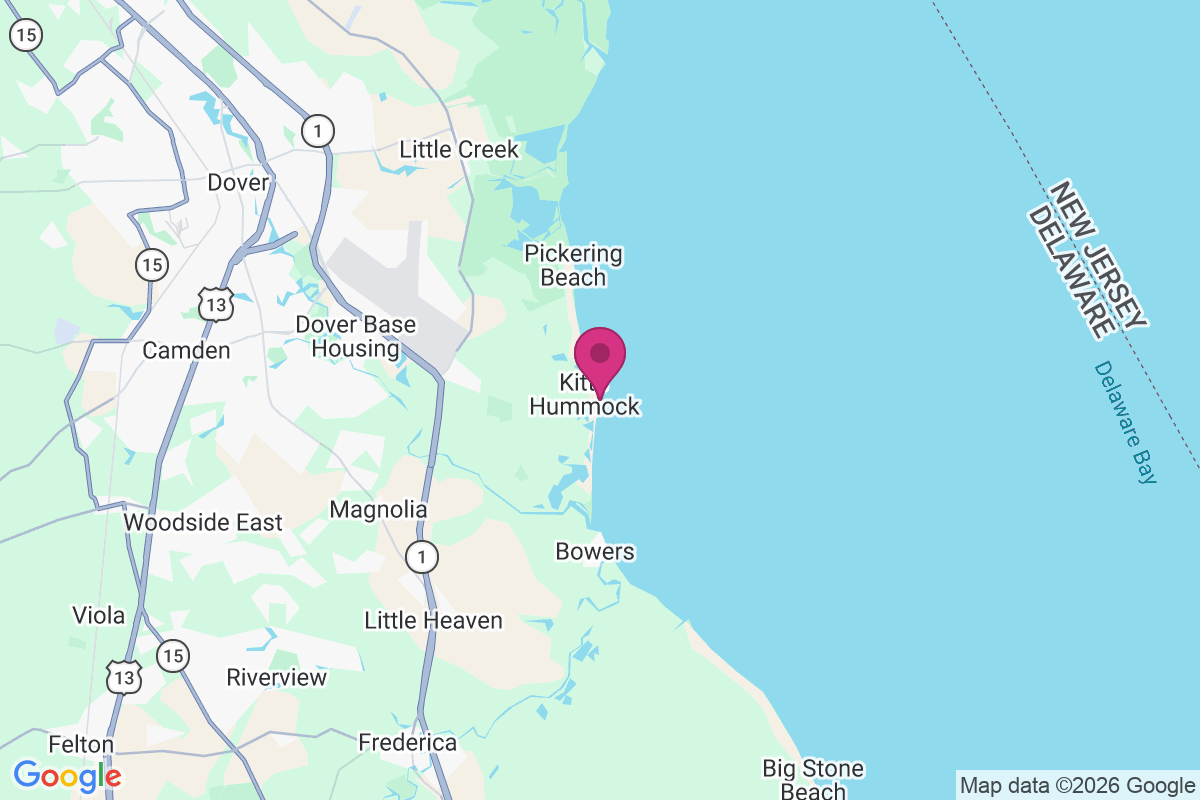 Kitts Hummock map