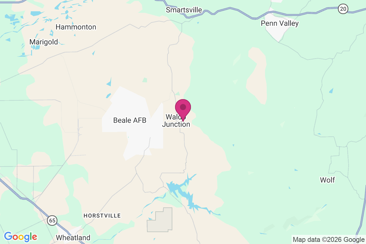 Waldo Junction map