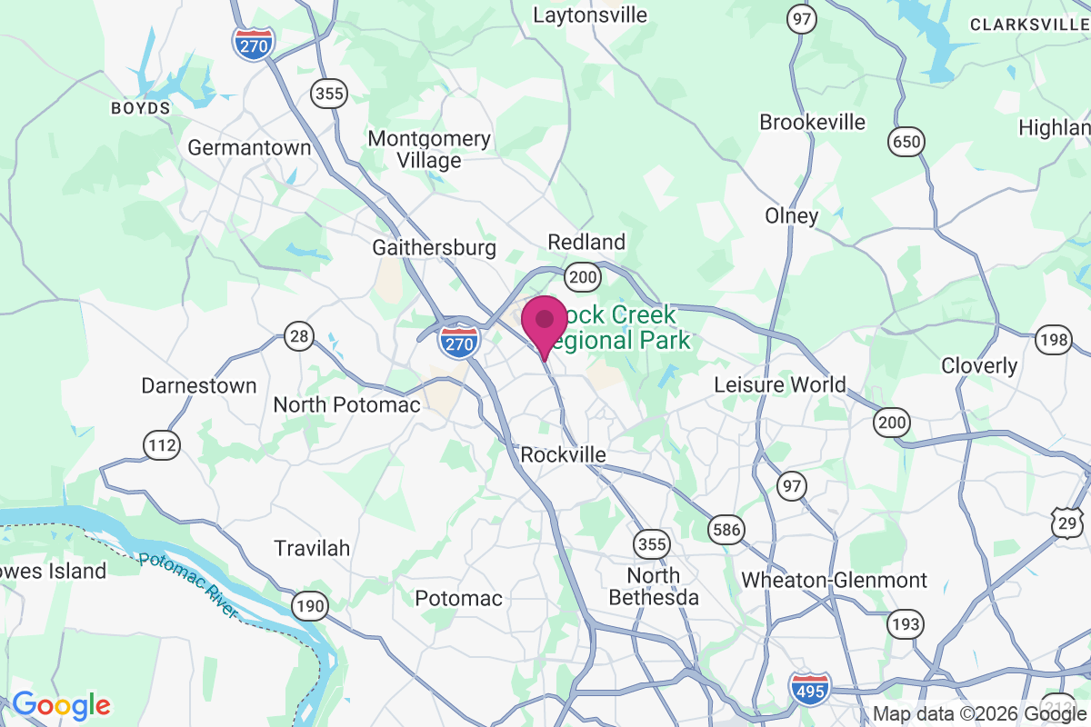 Derwood map