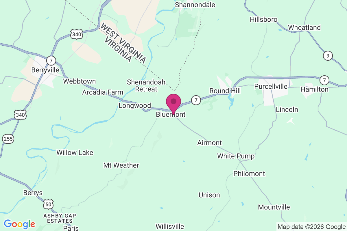 Bluemont map