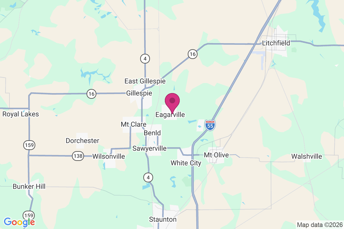 Eagarville map