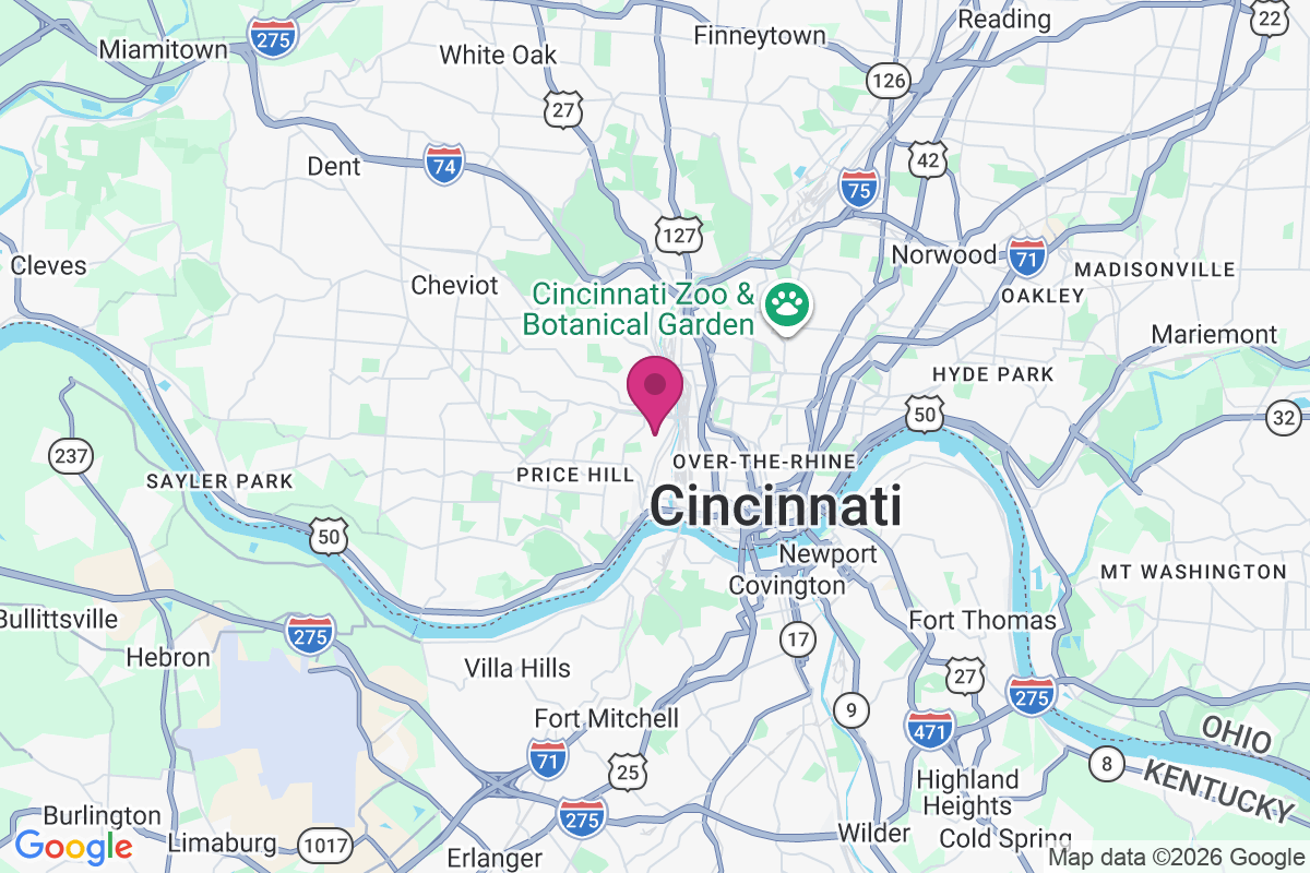 South Fairmount map
