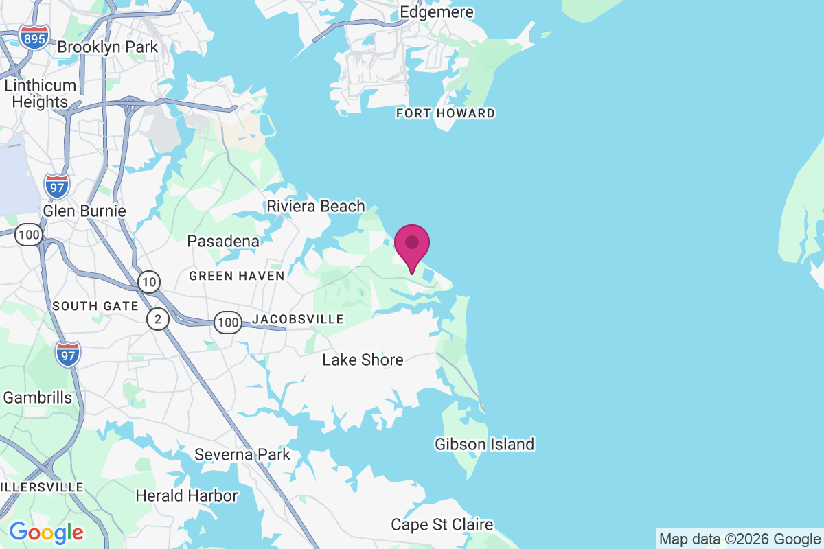 Kurtz Beach map