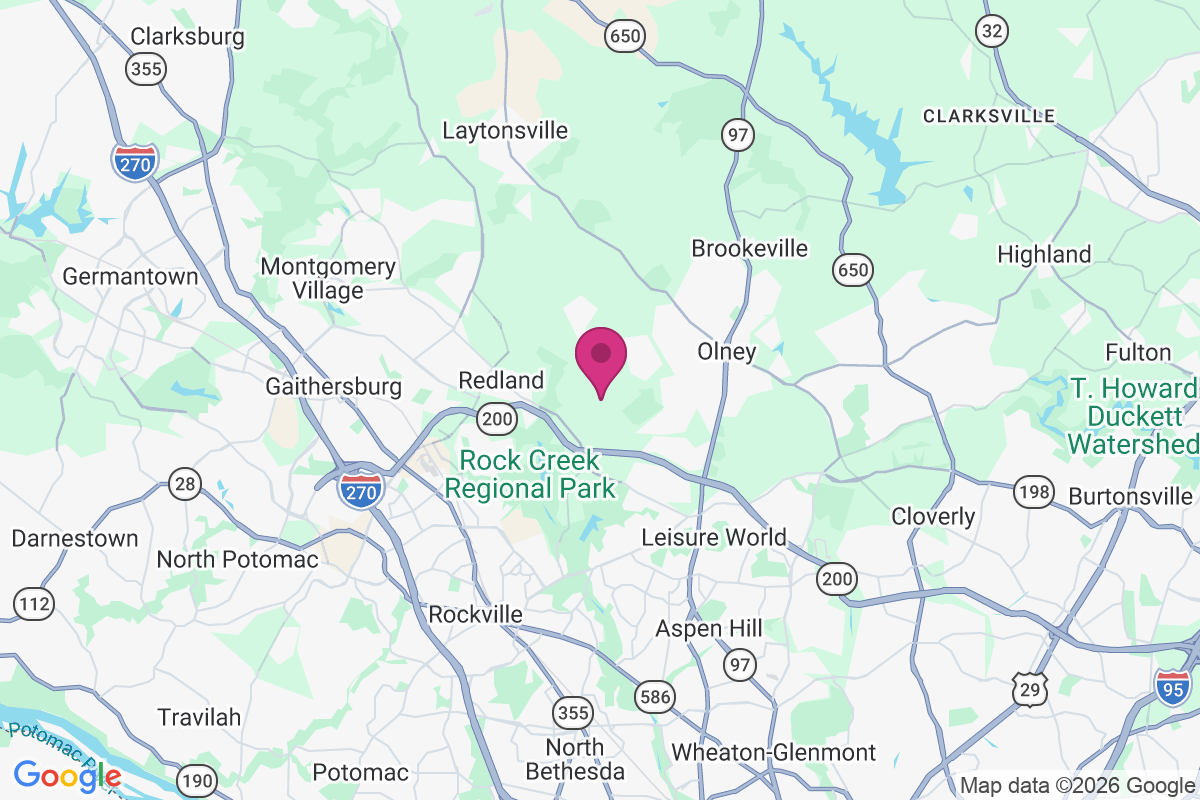 Bowie Mill Estates map