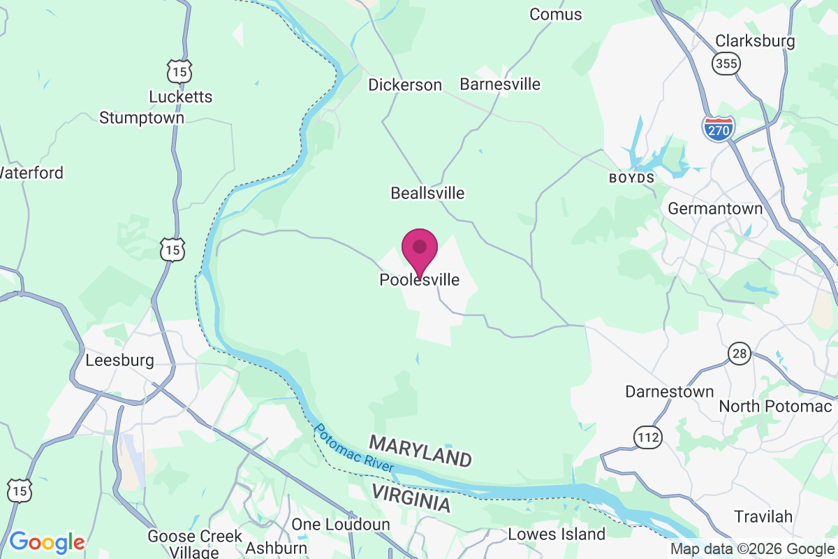 Poolesville map
