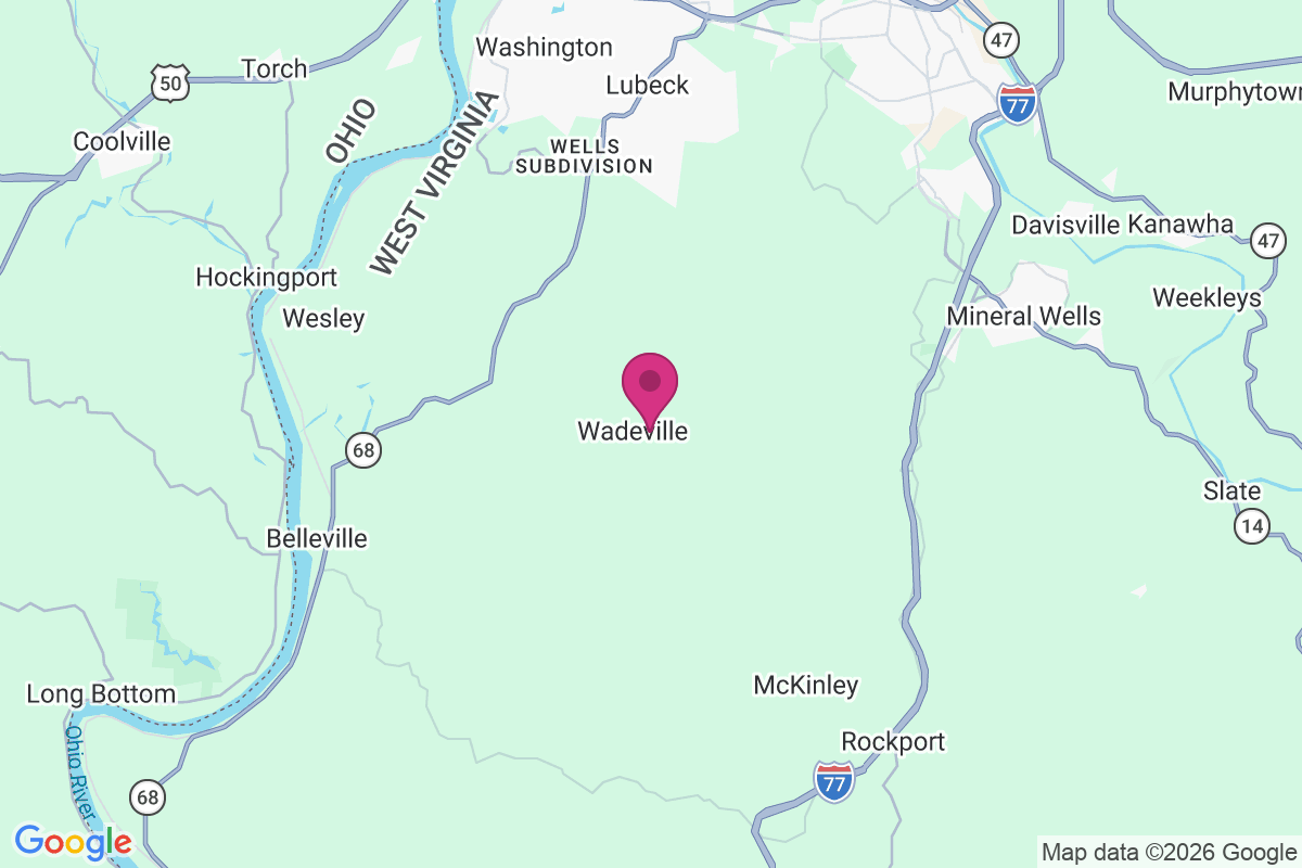 Wadeville map