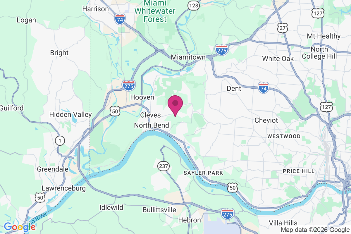 Miami Heights map