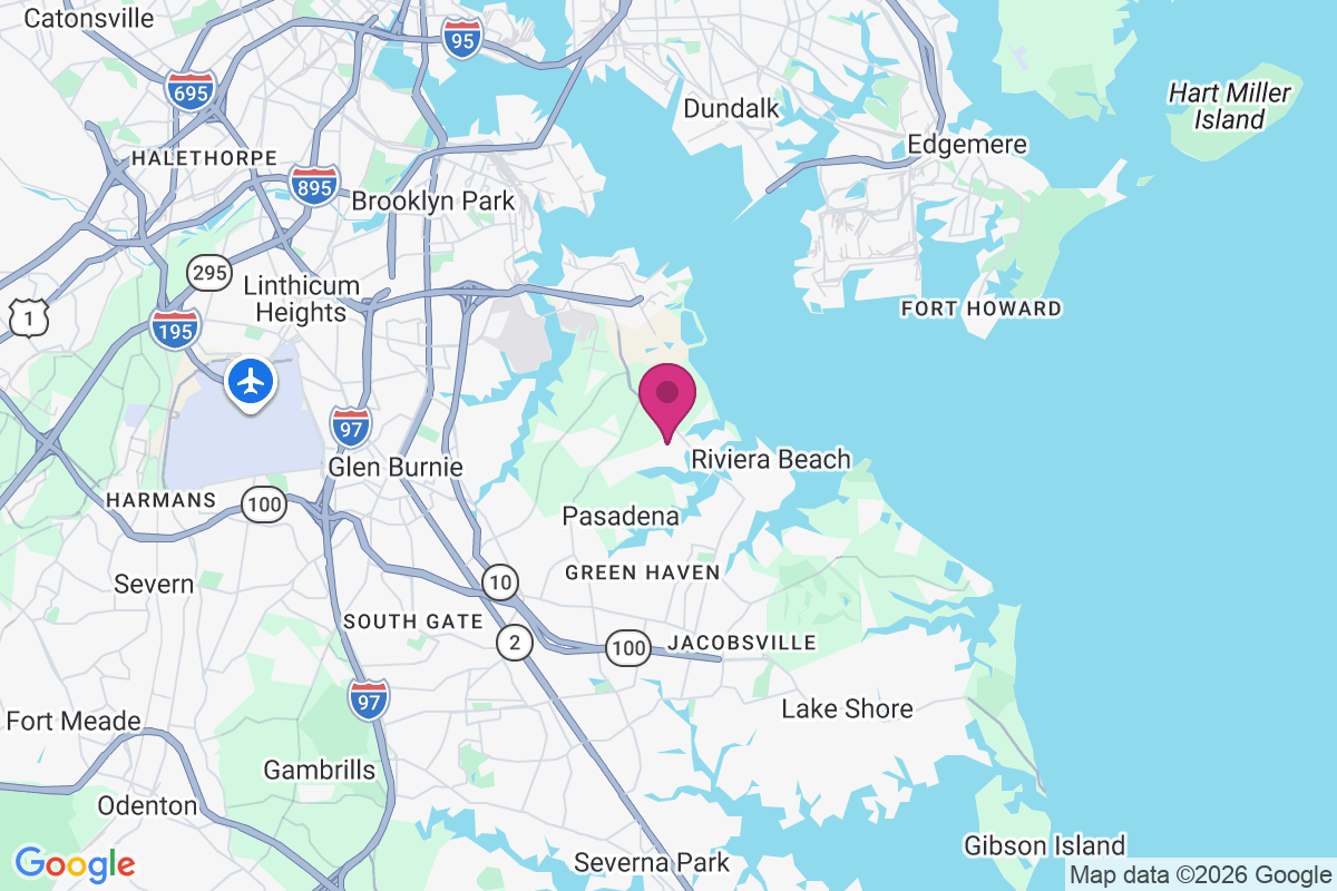 Chestnut Hill Cove map