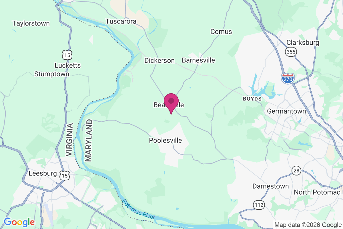 Beallsville map