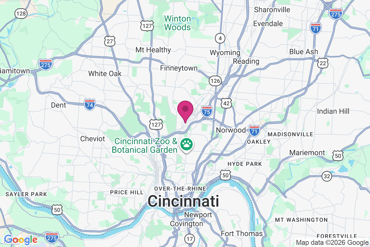 Winton Place map