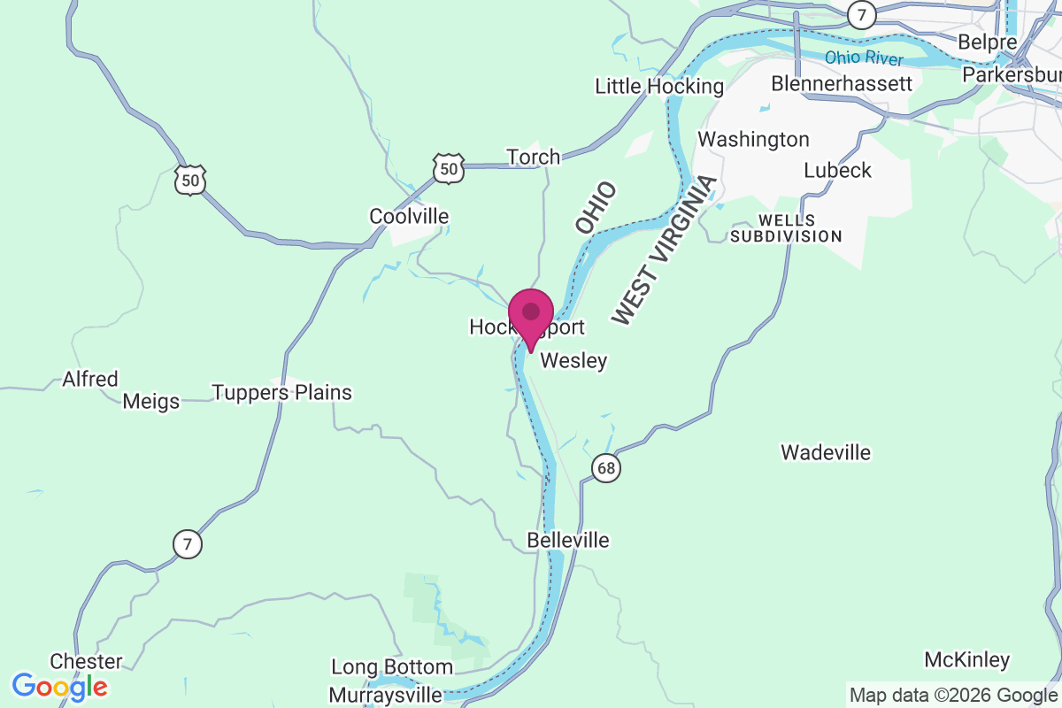 Hockingport map