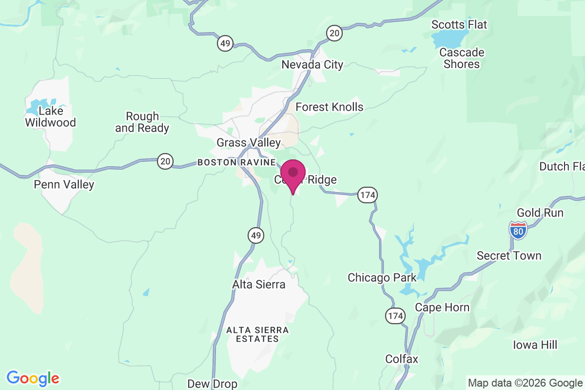 Ophir Hill Acres map