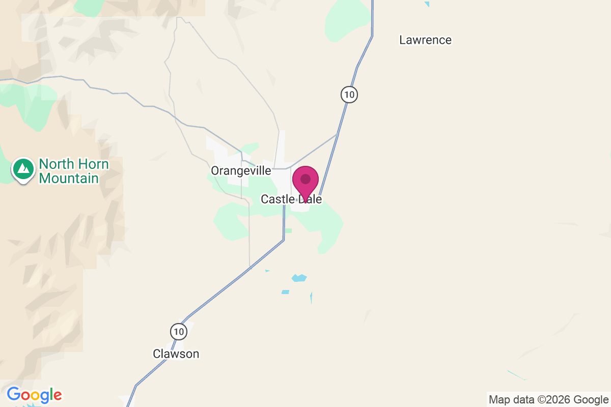 Castle Dale map