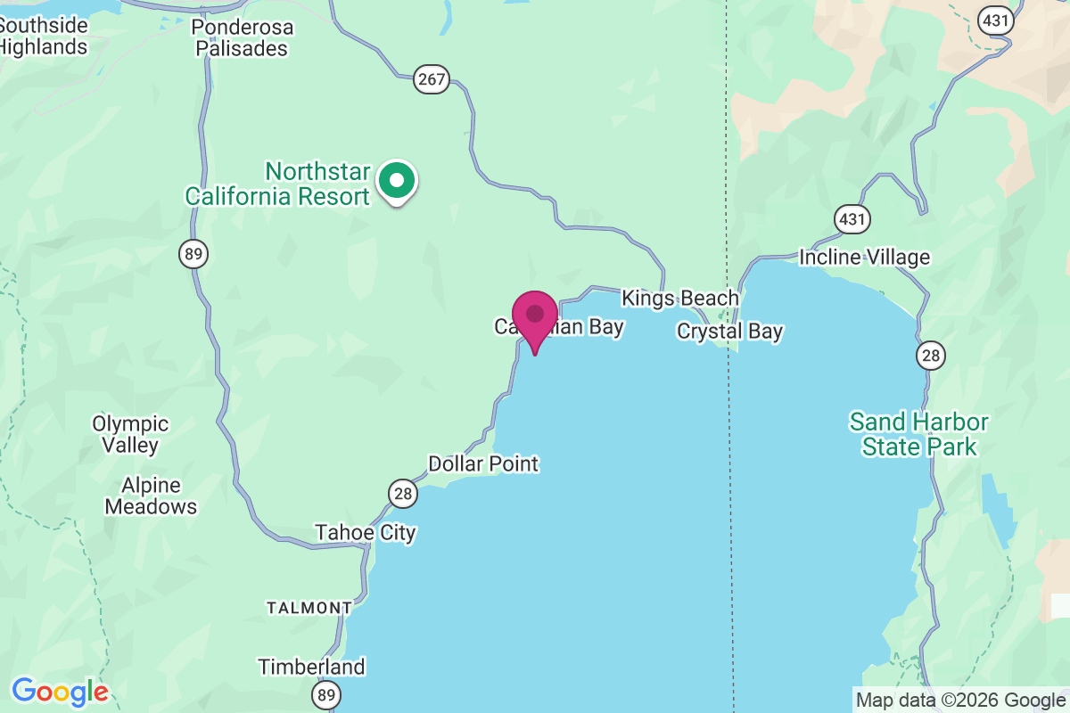 Carnelian Bay map