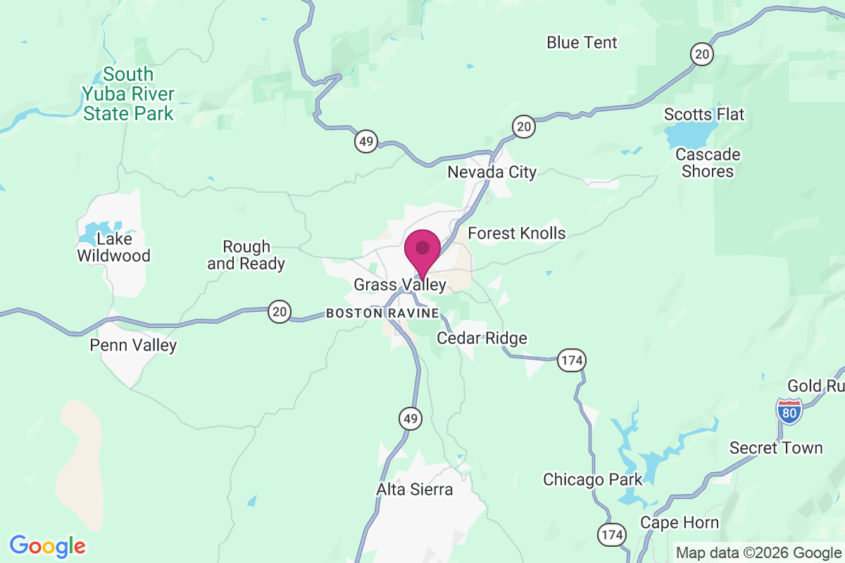 Hills Flat map