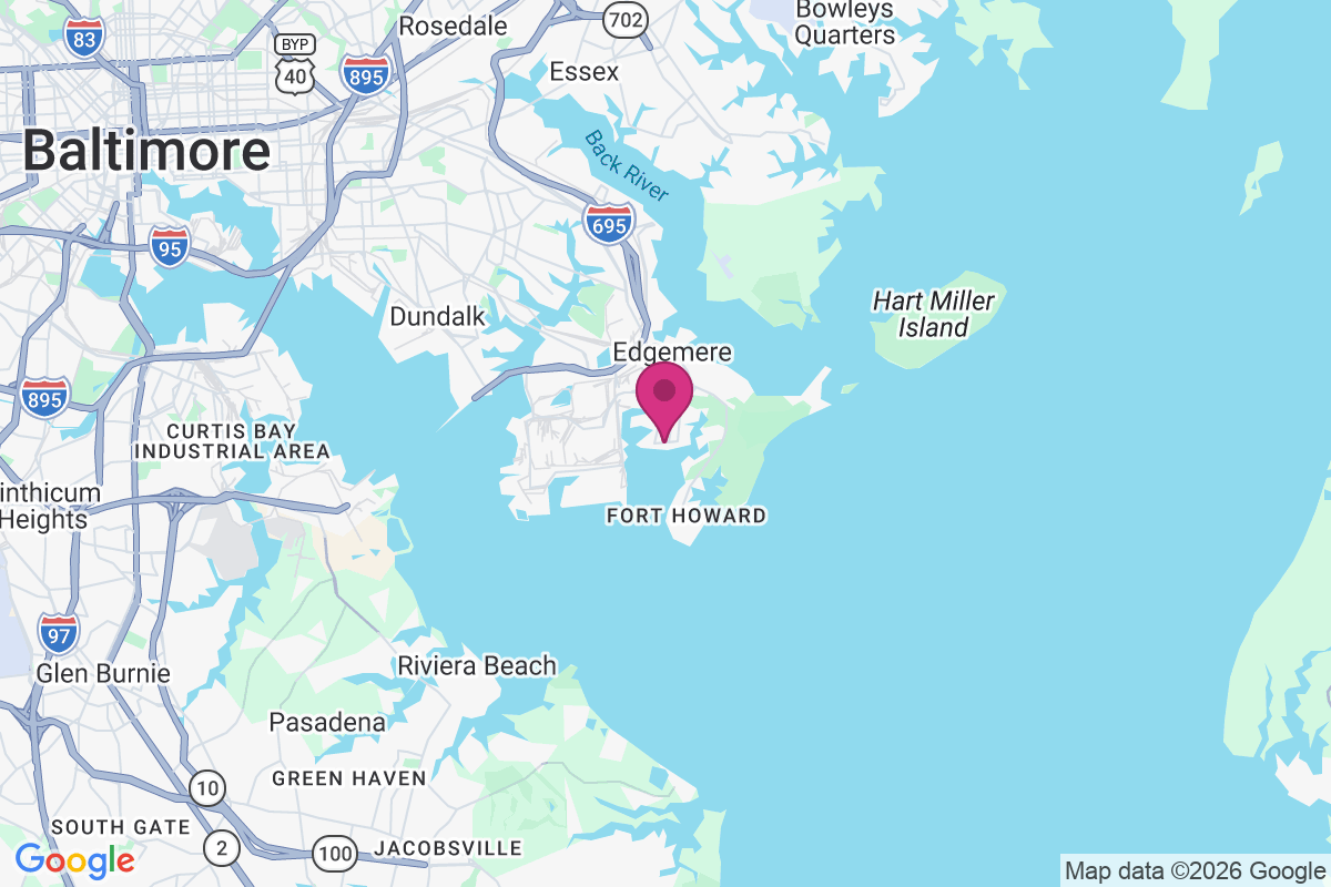 Chesapeake Terrace map