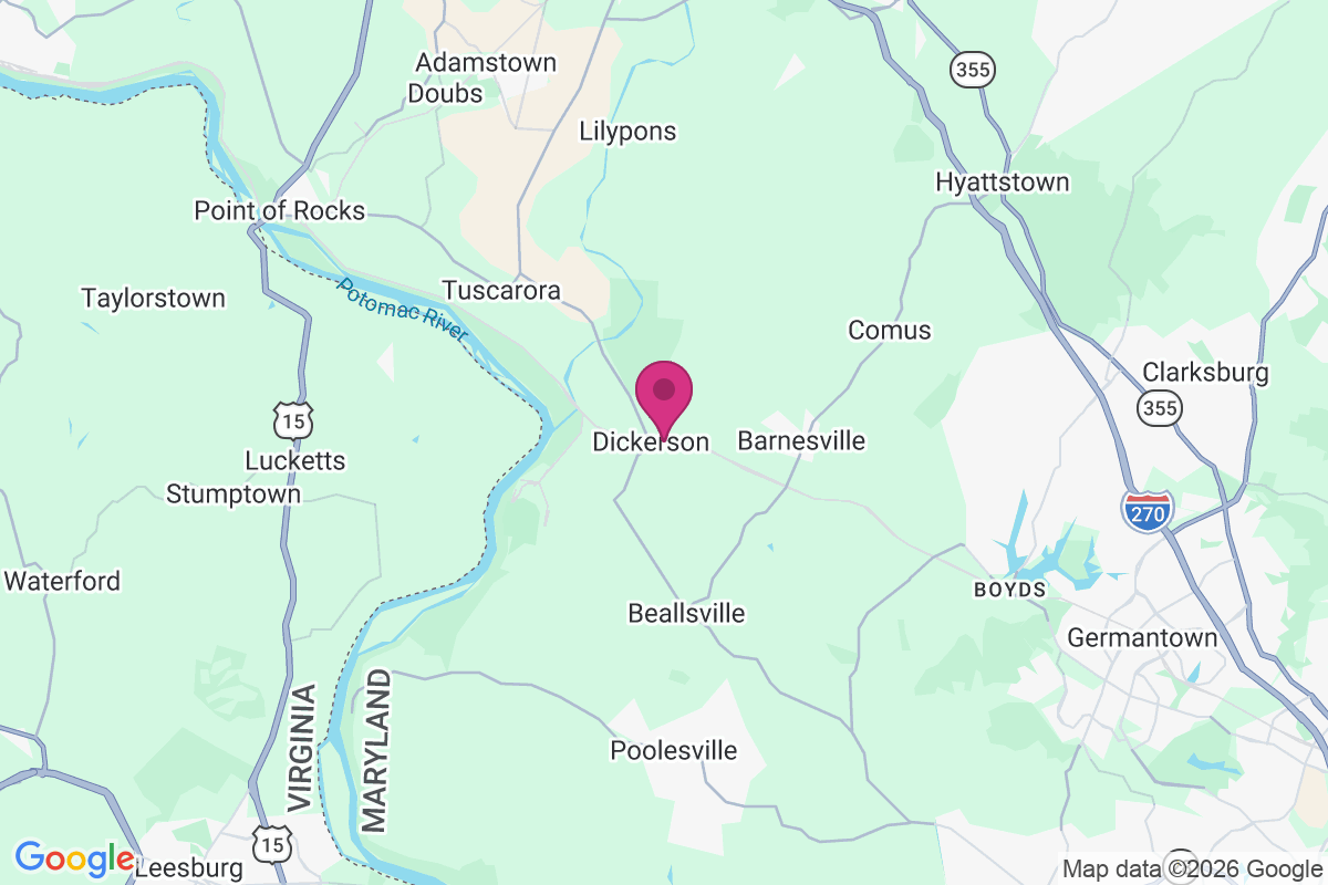 Dickerson map