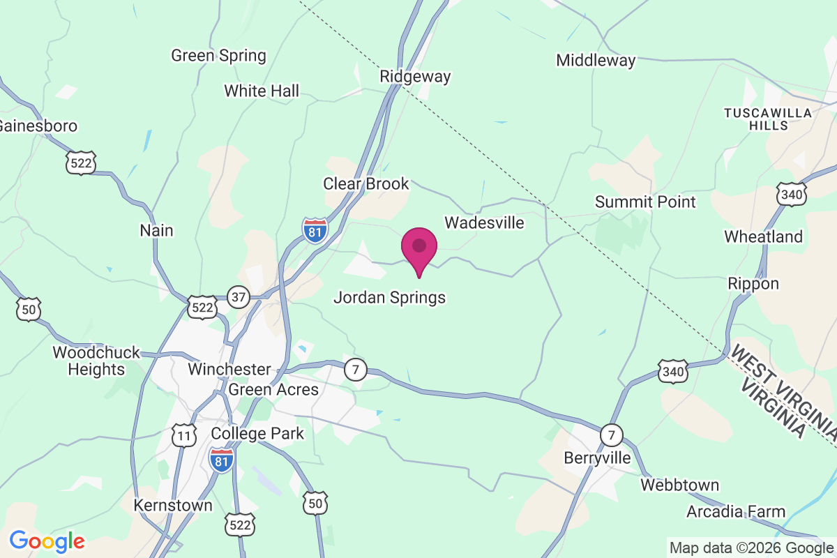 Leetown map