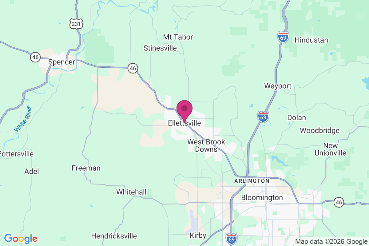 Ellettsville map