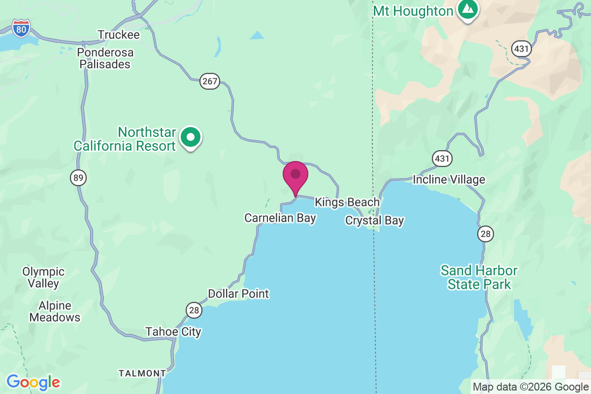 Tahoe Marina Estates map
