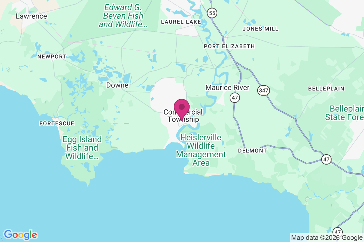 Port Norris map