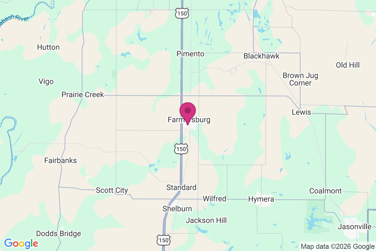 Farmersburg map