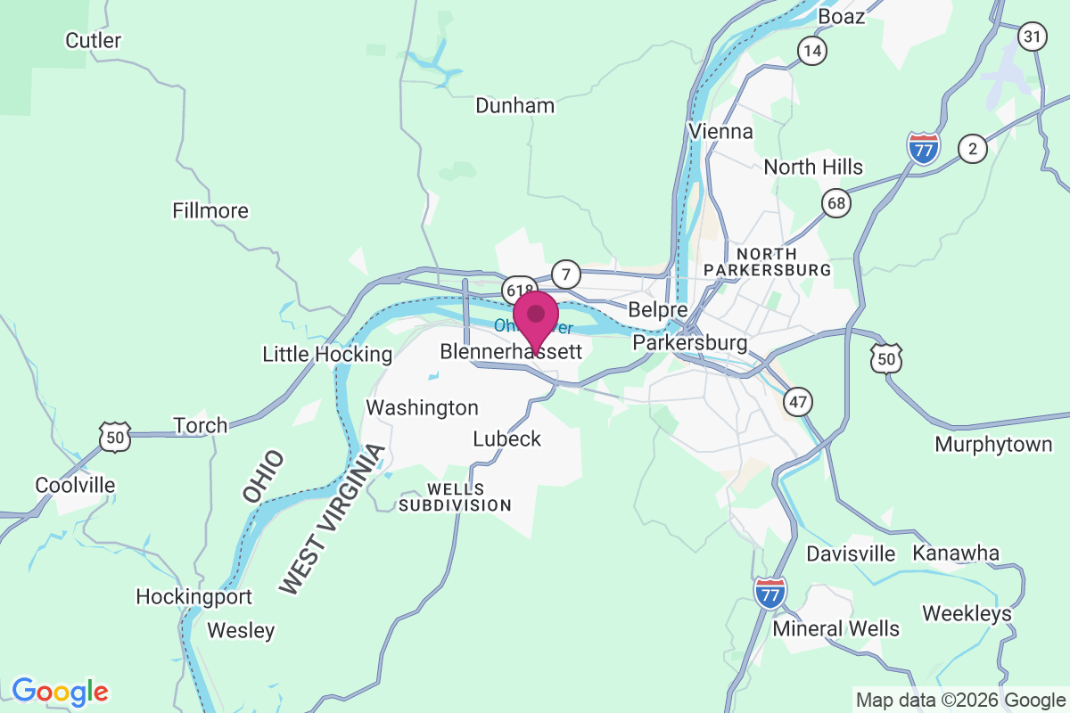 Blennerhassett map