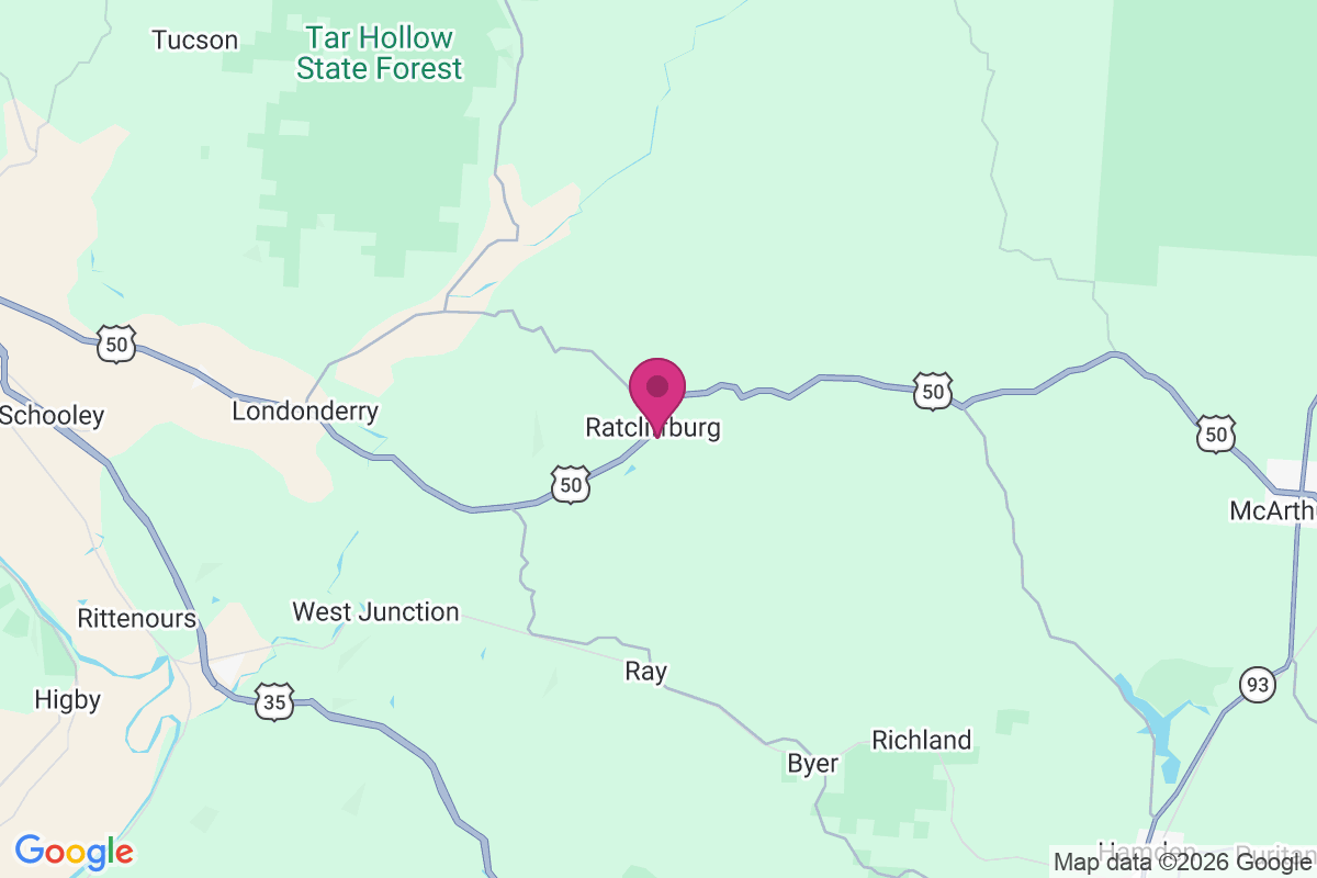 Ratcliffburg map