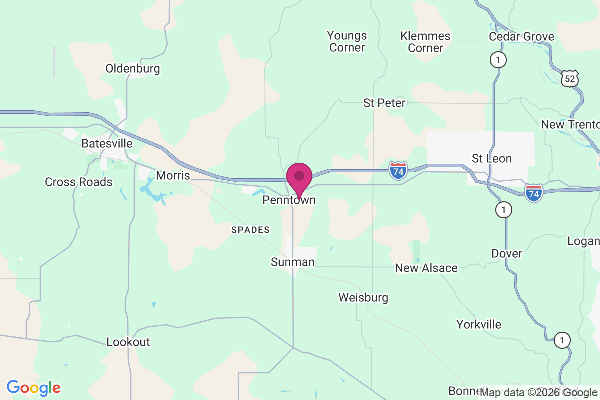 Penntown map