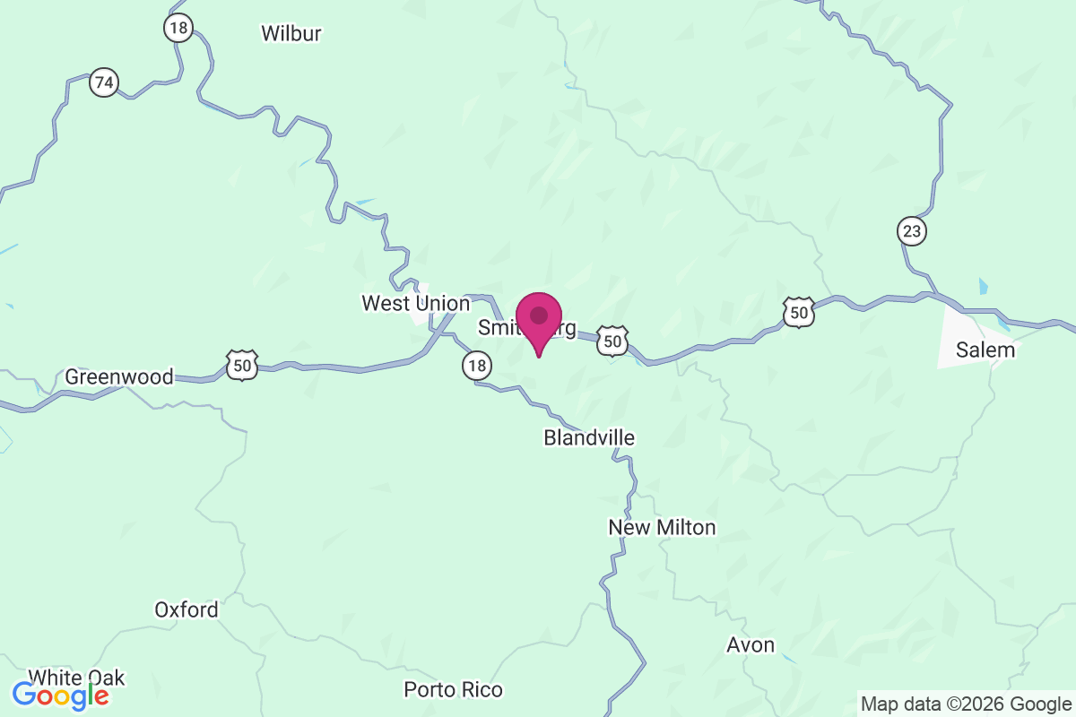 Smithburg map