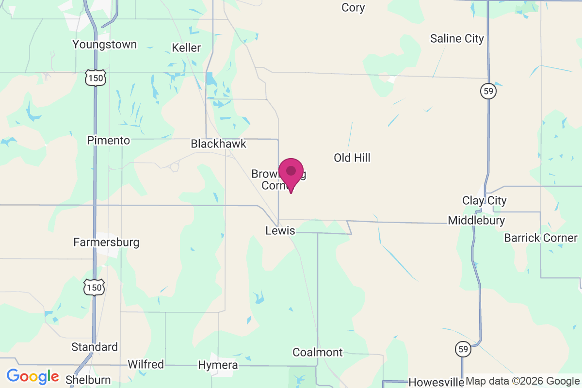 Brown Jug Corner map