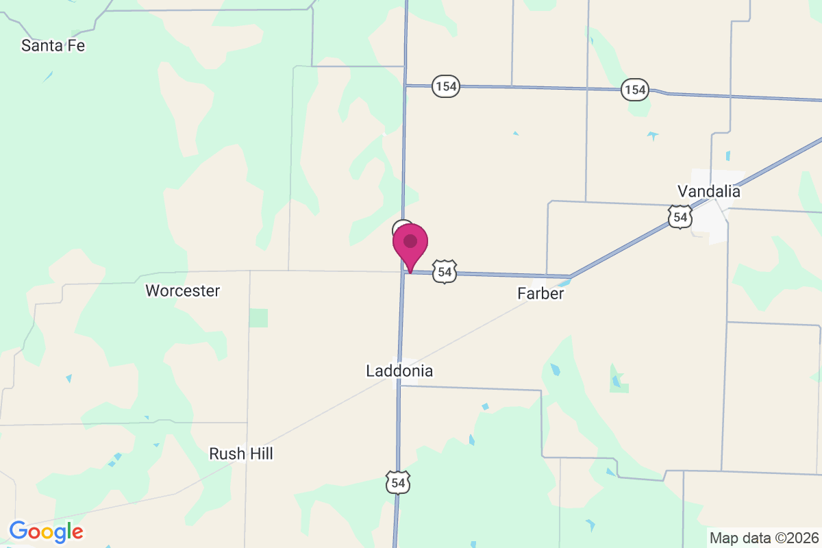 Bassinger Corner map