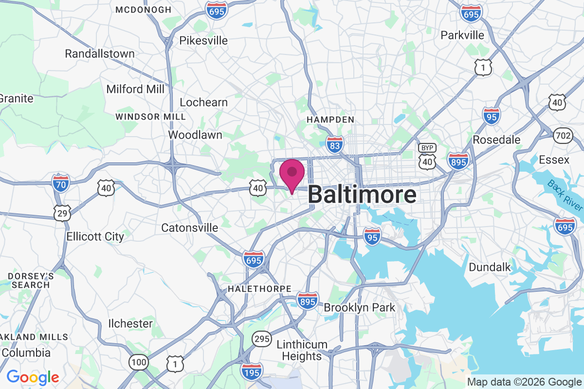 Calverton Heights map