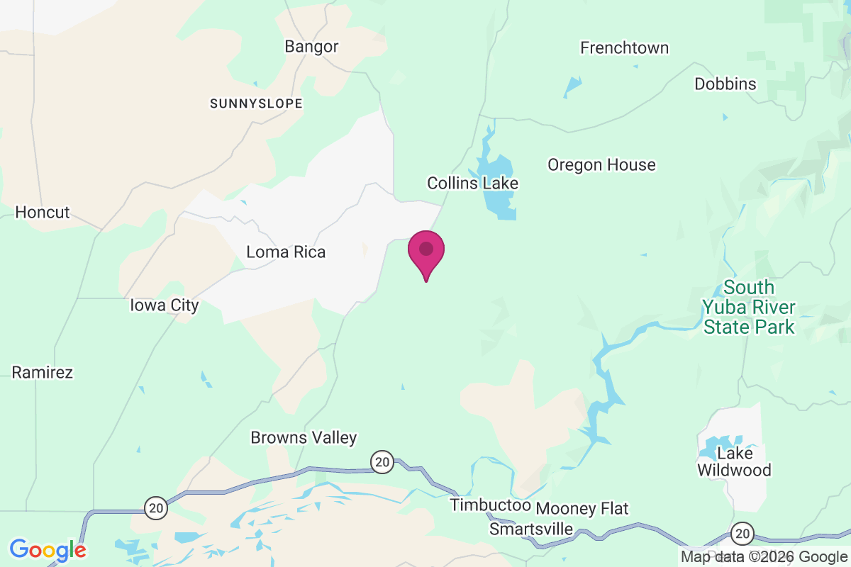 Rancho Loma Rica map
