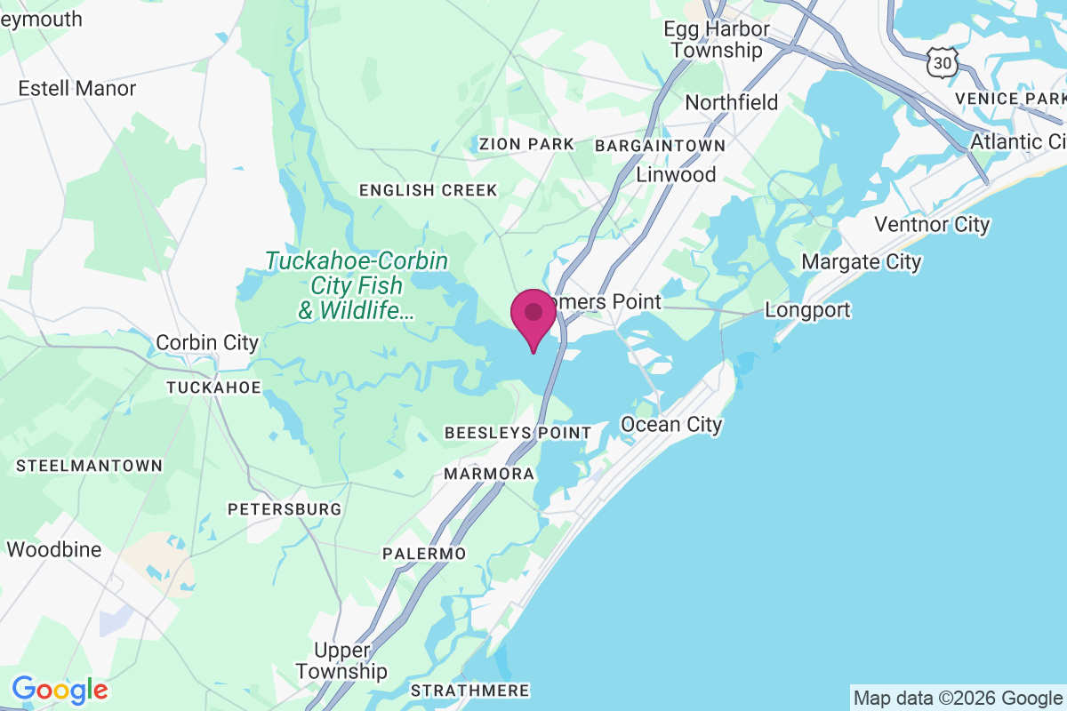 Morris Beach map