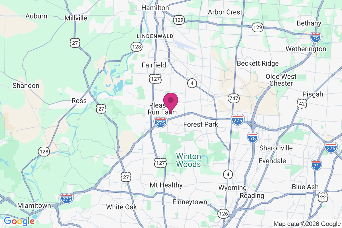 Pleasant Run Farm map