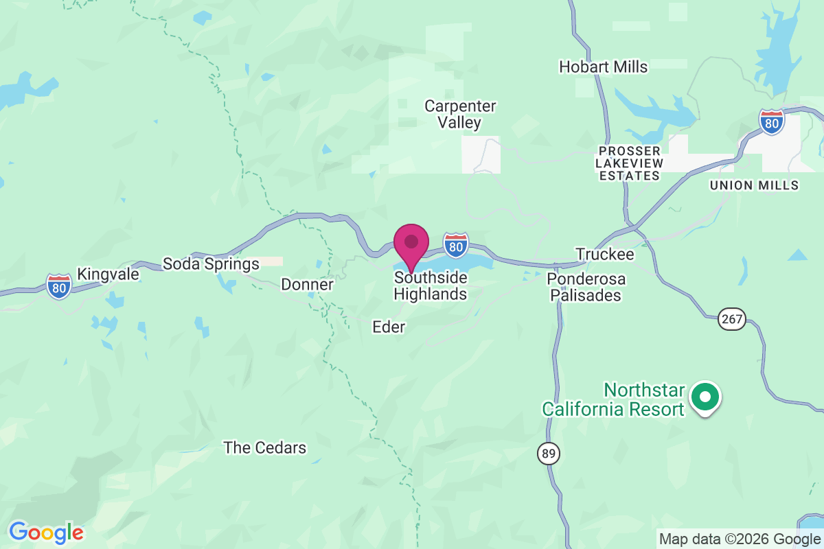 Donner Lake Village map